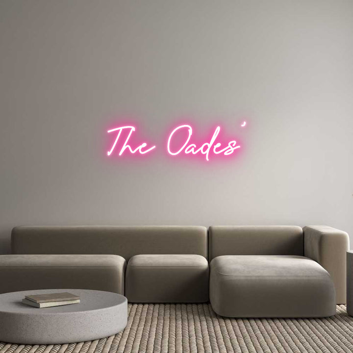 Custom Neon: The Oades'