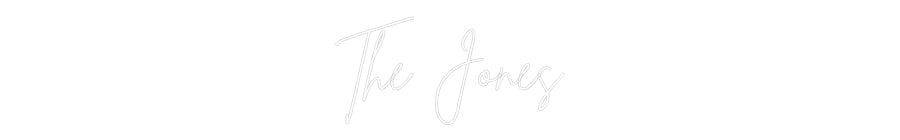 Custom Neon: The Jones