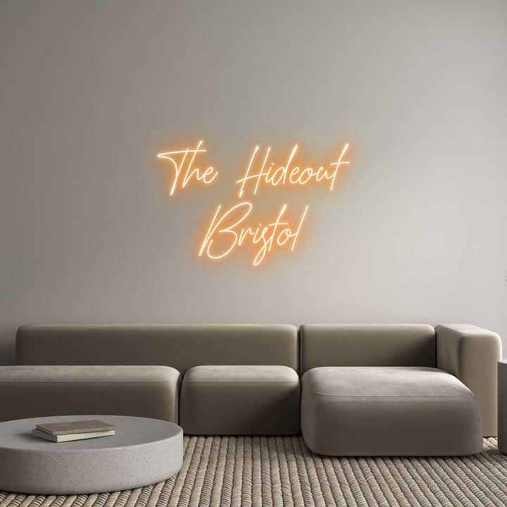 Custom Neon: The Hideout
...