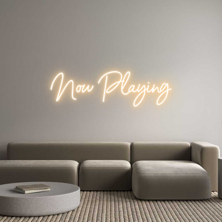 Custom Neon: Now Playing