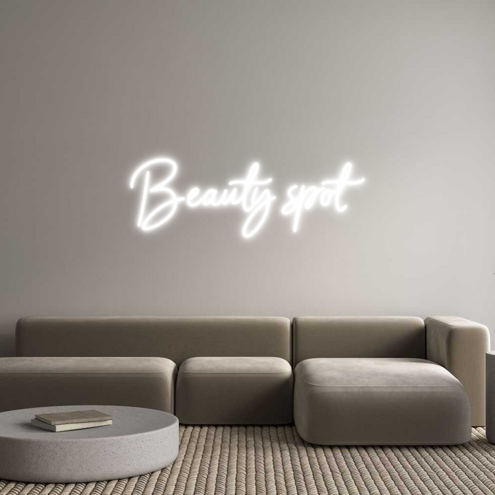 Custom Neon: Beauty spot