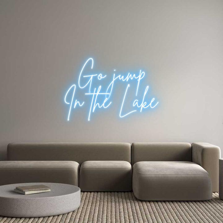 Custom Neon: Go jump
In t...