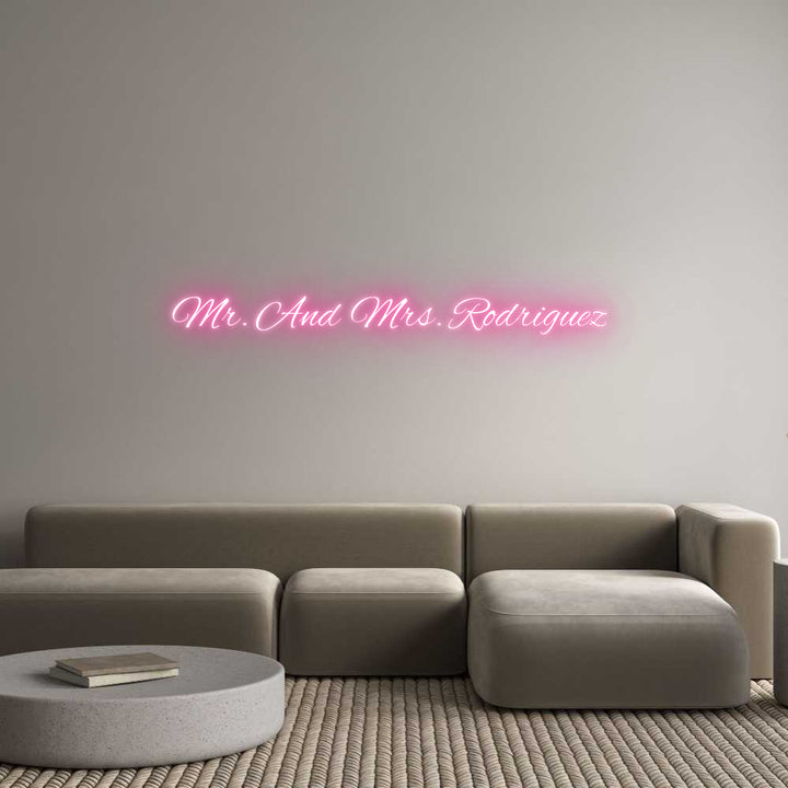 Custom Neon: Mr. And Mrs. ...