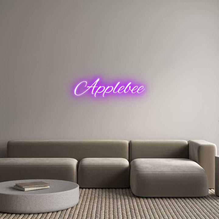 Custom Neon: Applebee