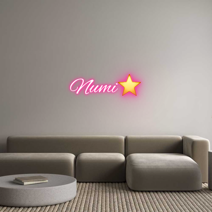 Custom Neon: Numi⭐️