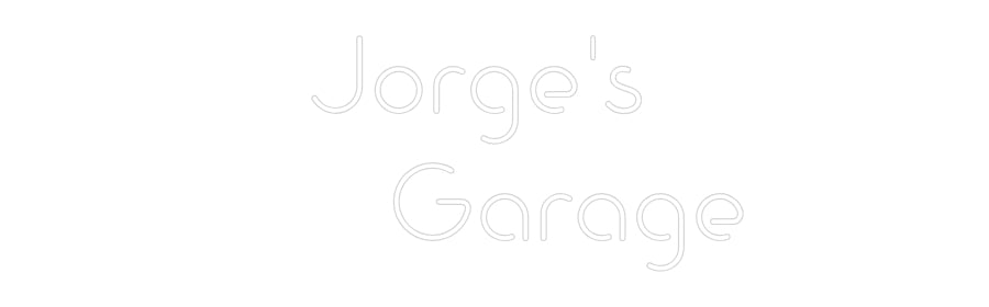 Custom Neon: Jorge's 
   ...