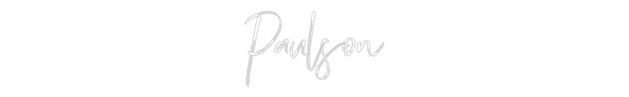 Custom Neon: Paulson