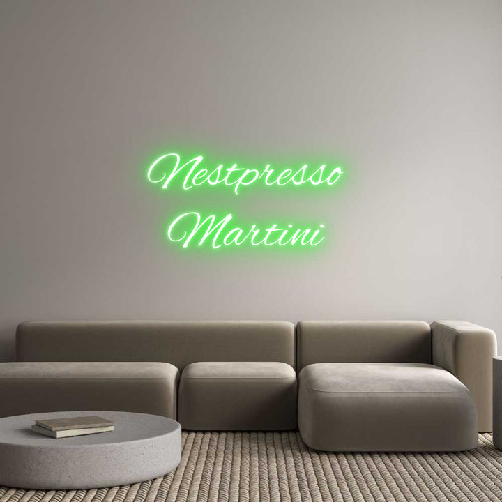 Custom Neon: Nestpresso 
...