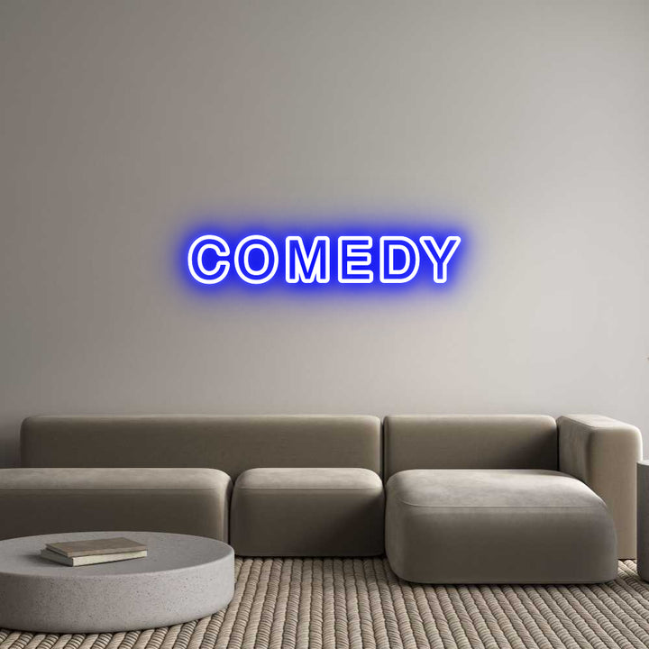 Custom Neon: COMEDY