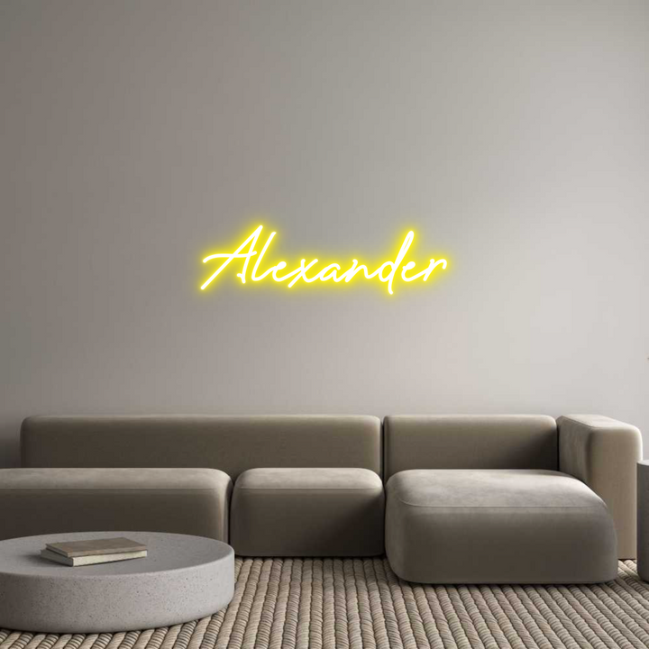 Custom Neon: Alexander