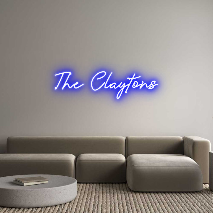 Custom Neon: The Claytons