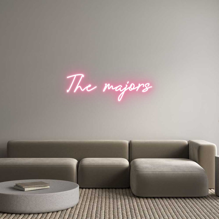 Custom Neon: The majors