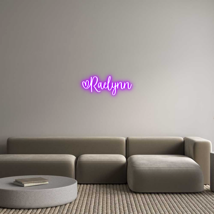 Custom Neon: Raelynn