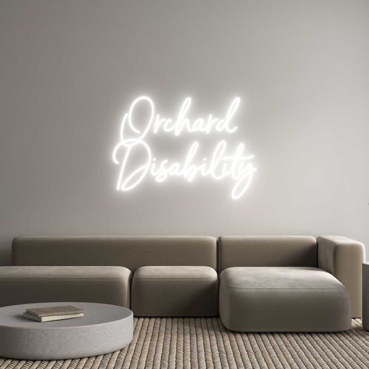 Custom Neon: Orchard 
Dis...