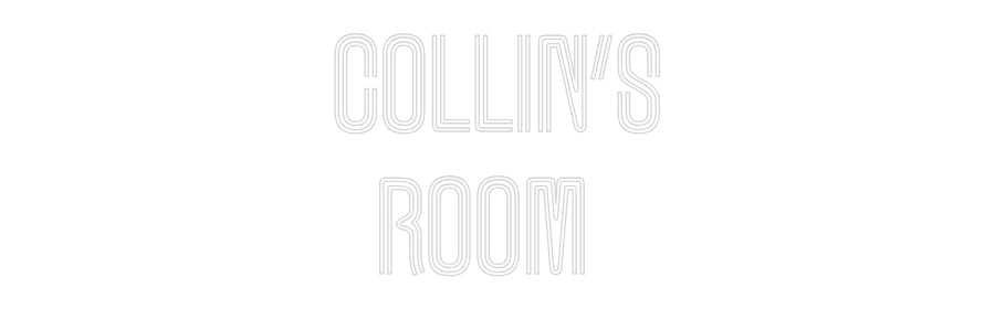 Custom Neon: Collin’s
Room