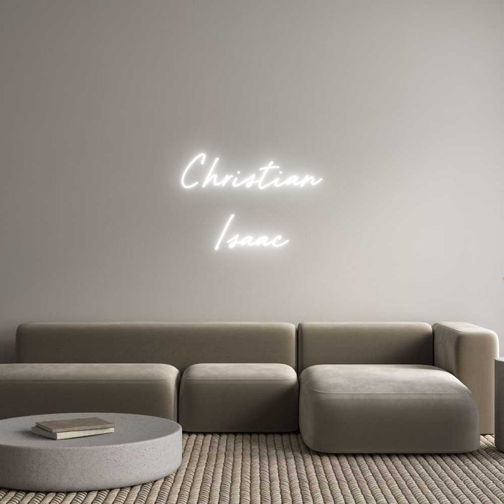 Custom Neon: Christian
Is...