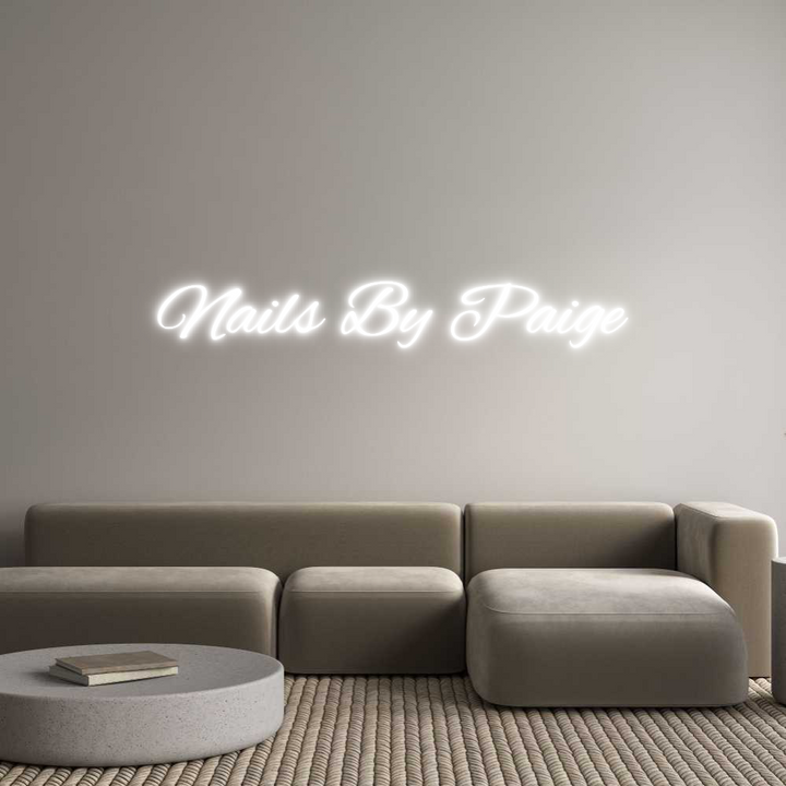 Custom Neon: Nails By Paige