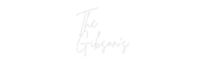 Custom Neon: The
Gibson’s