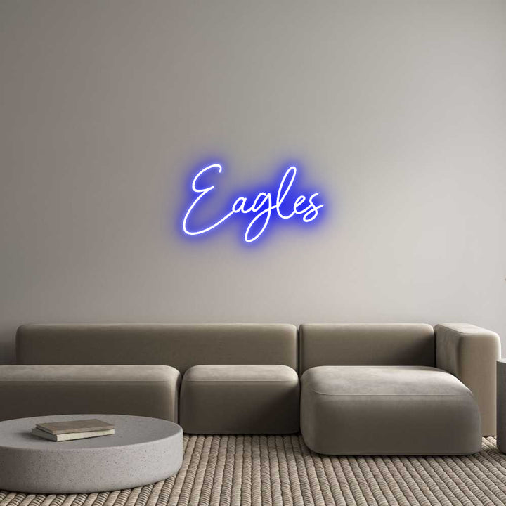 Custom Neon: Eagles