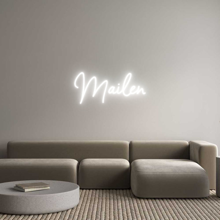 Custom Neon: Mailen