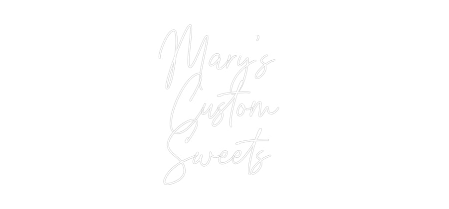 Custom Neon: Mary’s 
Cust...