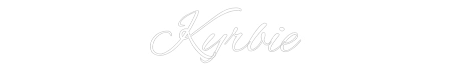 Custom Neon: Kyrbie