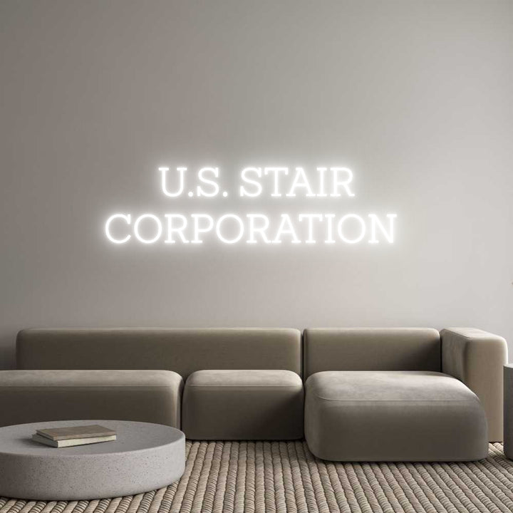 Custom Neon: U.S. STAIR
C...