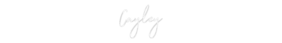 Custom Neon: Cayley