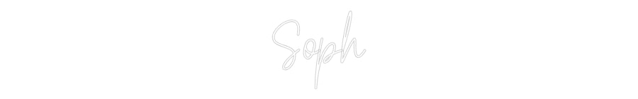 Custom Neon: Soph