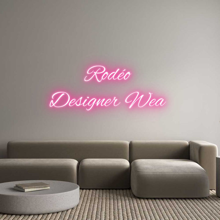 Custom Neon: Rodéo 
Desig...