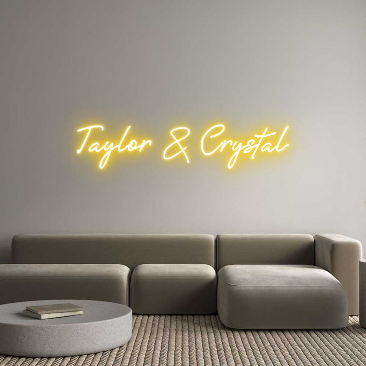 Custom Neon: Taylor & Crys...