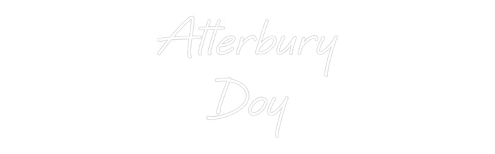 Custom Neon: Atterbury
Doy