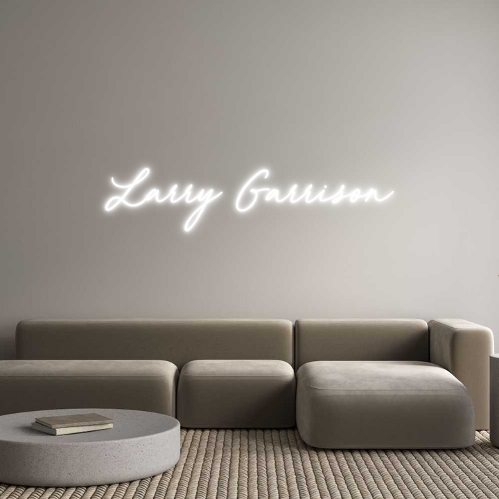 Custom Neon: Larry Garrison