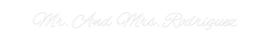 Custom Neon: Mr. And Mrs. ...