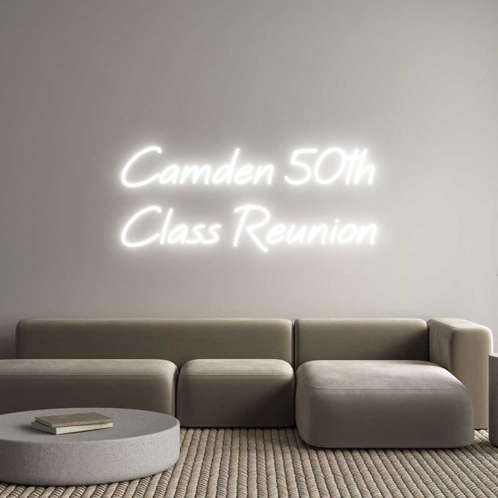 Custom Neon: Camden 50th
...