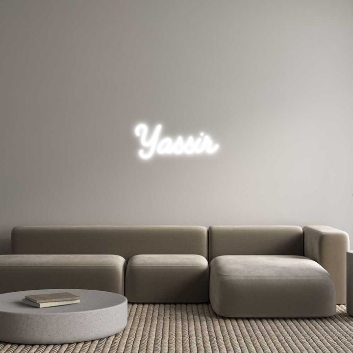 Custom Neon: Yassir