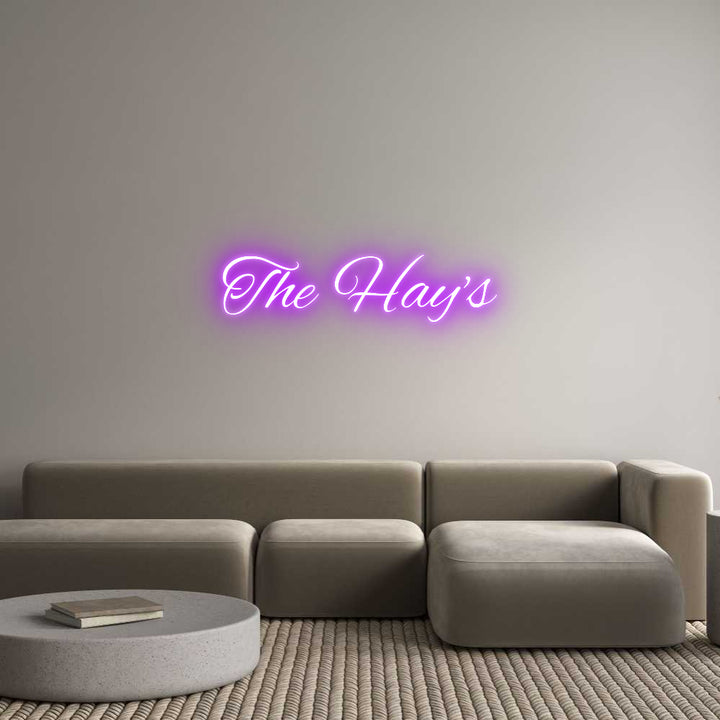 Custom Neon: The Hay's