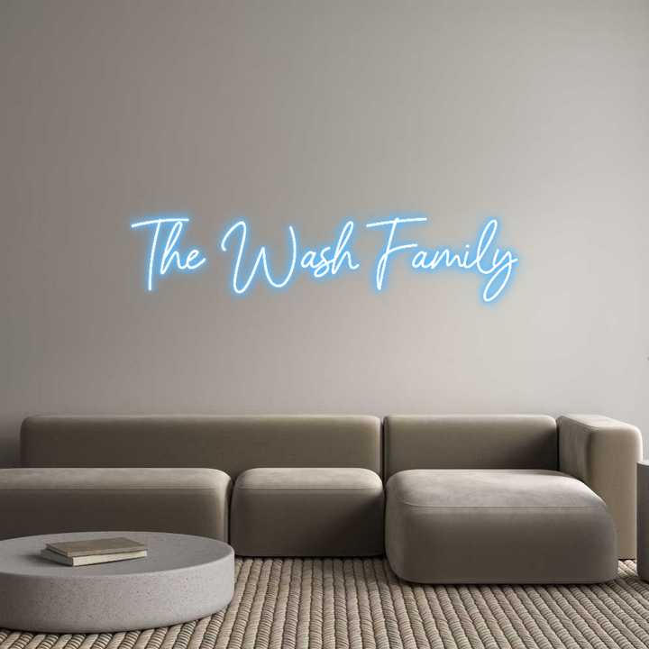 Custom Neon: The Wash Family