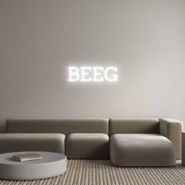 Custom Neon: BEEG