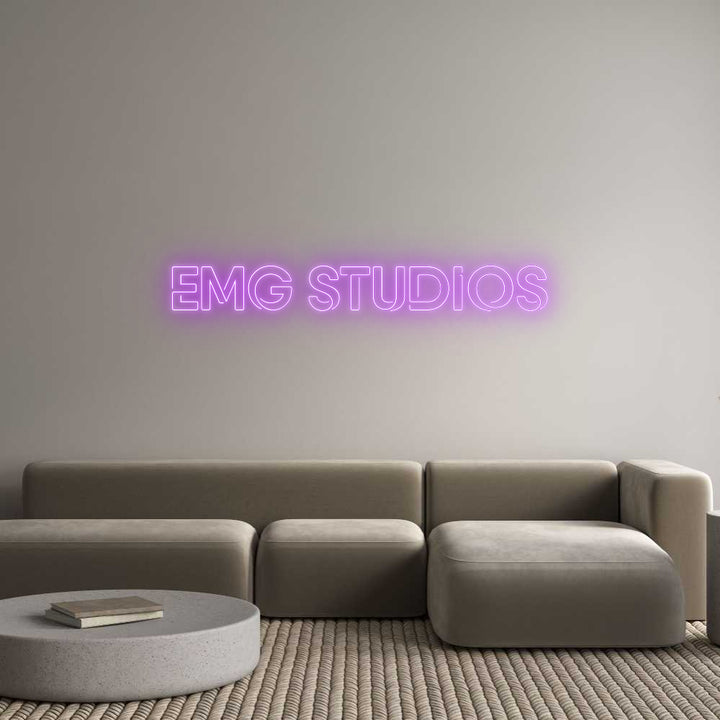 Custom Neon: EMG STUDIOS