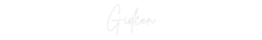 Custom Neon: Gideon