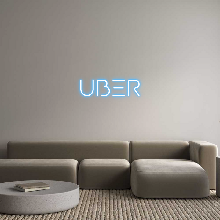 Custom Neon: UBER