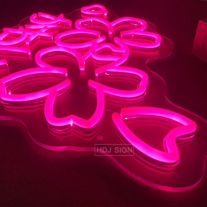 Cute Japanese Sakura かわい い - LED Neon Sign