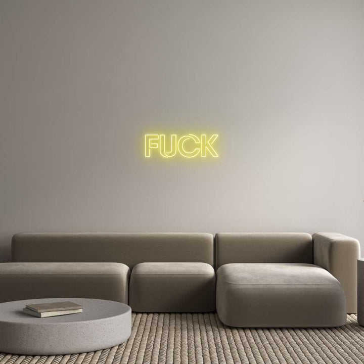 Custom Neon: fuck