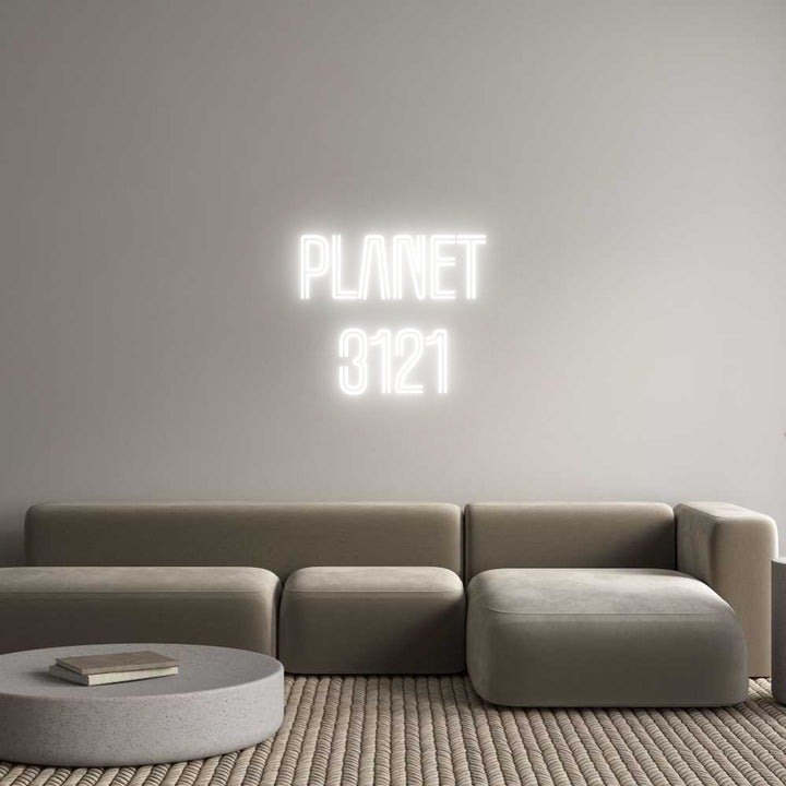 Custom Neon: PLANET
3121