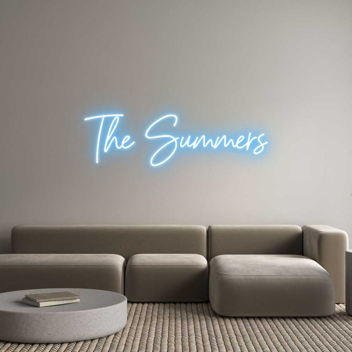 Custom Neon: The Summers