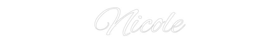 Custom Neon: Nicole