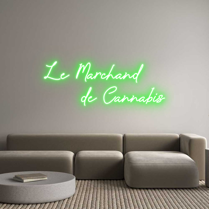 Custom Neon: Le Marchand
...