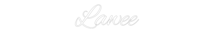 Custom Neon: Lawee