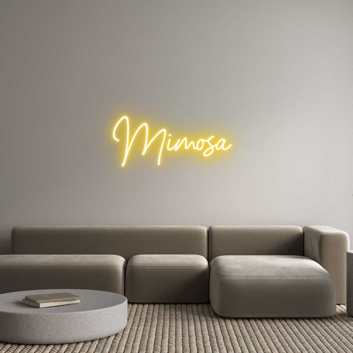 Custom Neon: Mimosa